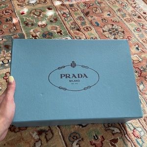 Prada heels “Brushed leather slingback pumps” slightly used
